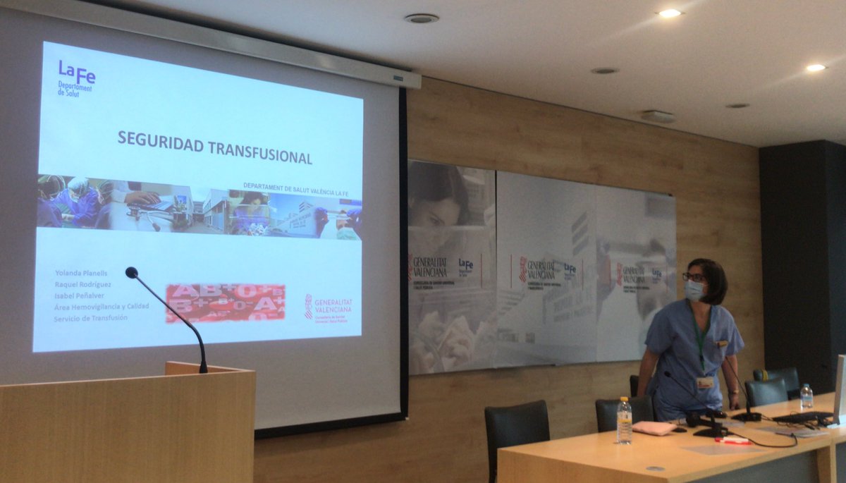 CuidadosLaFe's tweet photo. #GestionEnfermeraLaFe
Raquel Rodriguez, enfermera del servicio de transfusiones del @HospitalLaFe, aporta su experiencia y conocimientos para hacernos ver los puntos clave para la #Seguridad #transfusional.
Fase crítica: toma de muestra https://t.co/AsJYLH84jD