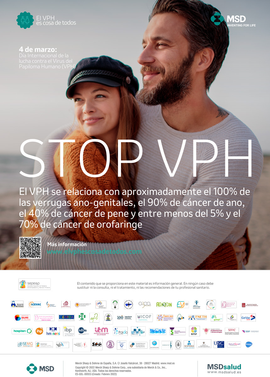 🔴 Se estima que más de un 80% de las personas sexualmente activas contraerán la infección por #VPH alguna vez en la vida.

En el Día Internacional de la lucha frente al #VirusDelPapilomaHumano, que se conmemora hoy, únete a la campaña #ElVPHesCosaDeTodos.