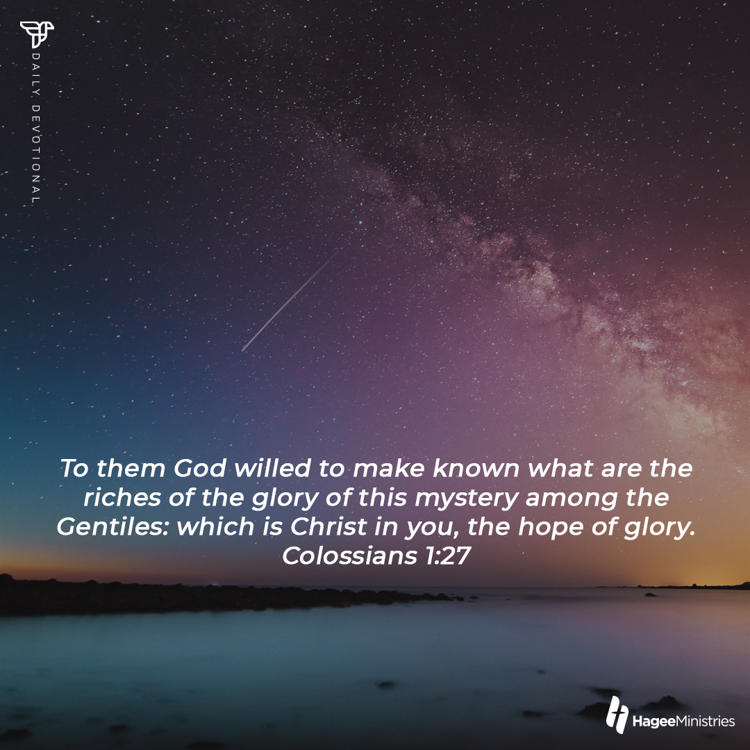 HageeMinistries's tweet photo. Christ inside of us brings with Him the hope of all the glorious things to come! Allow that hope to generate enthusiasm and excitement.

For more info visit the link https://t.co/QSbMkynbYw in our bio. https://t.co/52nxzKBems