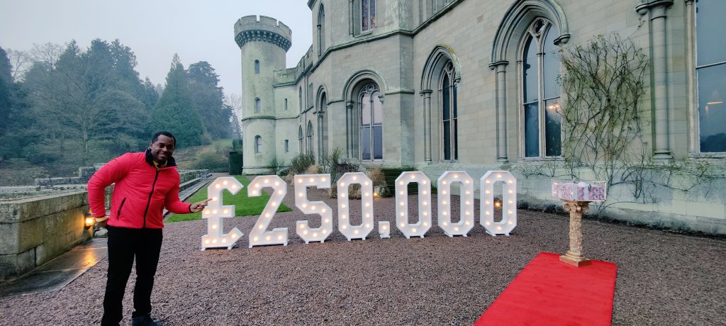 4 days on the road this week doing lives for the ITV Comps £250k giveaway into GMB &amp; Lorraine from Castles in Port Talbot, Thornbury &amp; Ledbury.