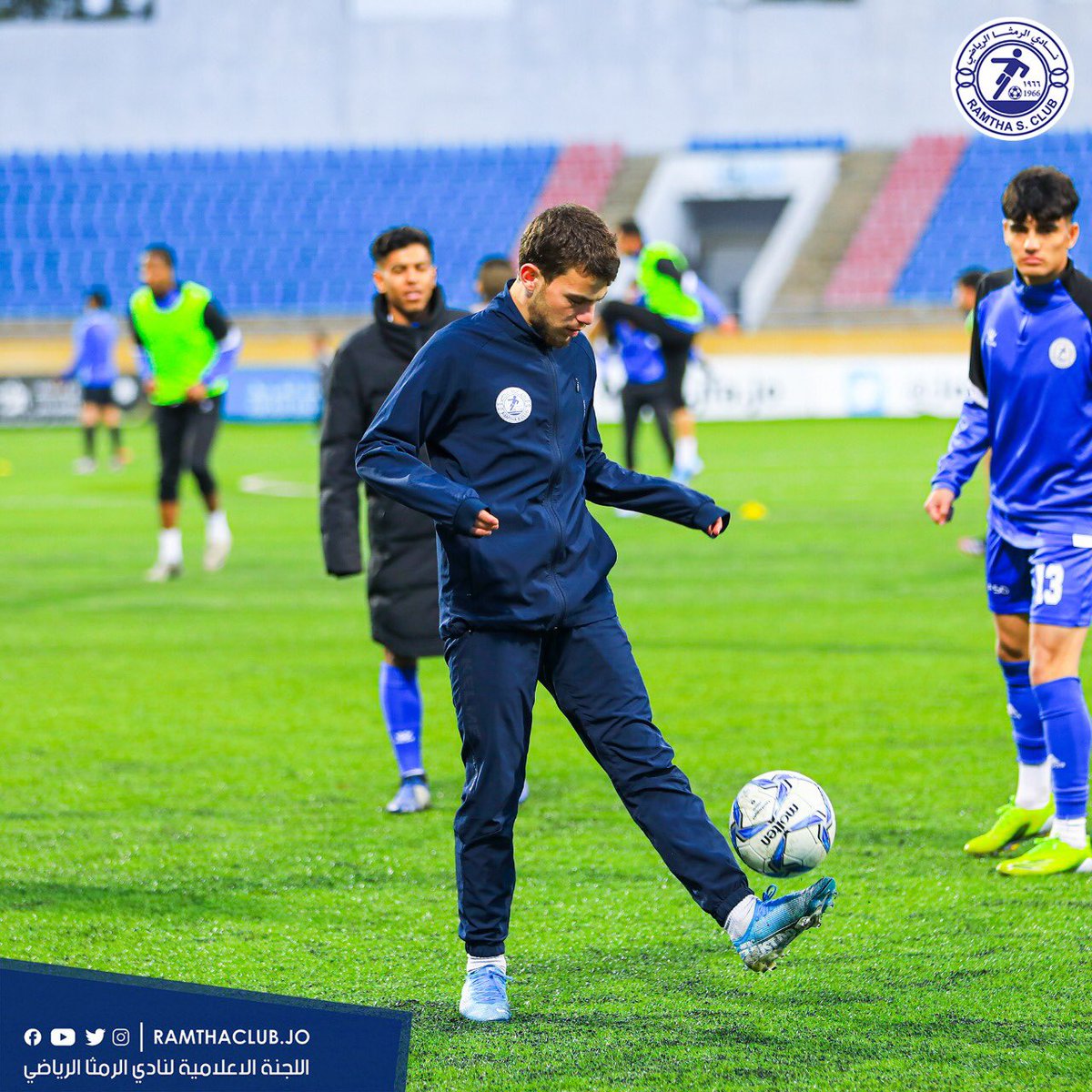 ramtha_sc's tweet photo. 🗣 #تحيا_الرمثا 😍💙 https://t.co/v8Sku09w8R