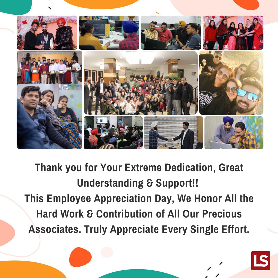 Logicielio's tweet image. Employee Appreciation Day - It’s an Honor to Celebrate this Day with Amazing People Like You!!

Reaching the level where we are today was Never Possible Without You All.

A Heartfelt Thank You to Each One of You!!

#EmployeeAppreciationDay #LogicielSolutions #Teamwork