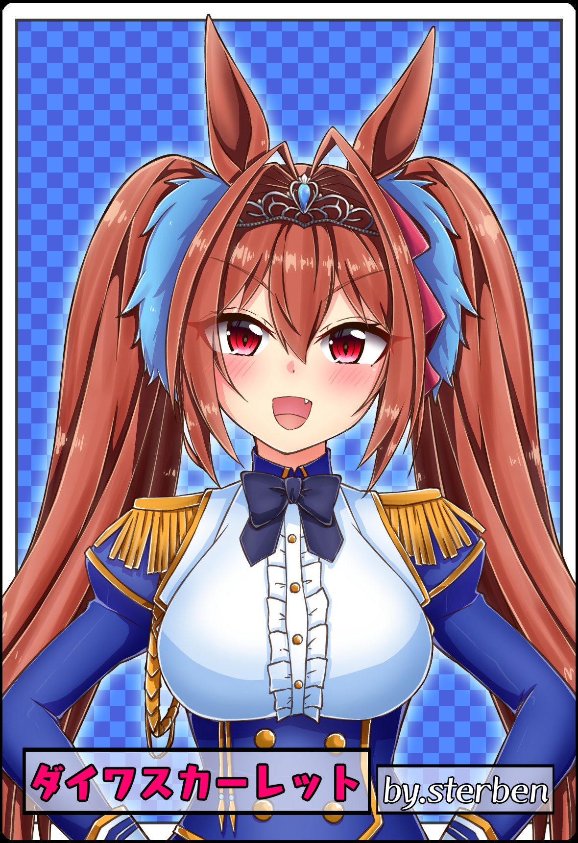 「ダイワスカーレット」高品質布A4ポスター Yahoo!オークション - 【高画質】ウマ娘 ダイワスカーレット A4