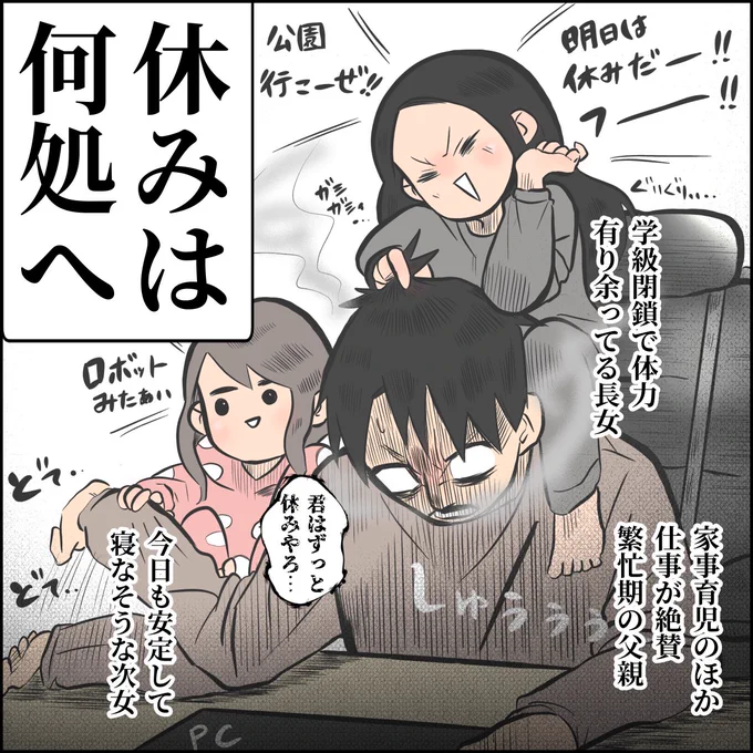 週末の夜

#育児漫画 #育児絵日記 #エッセイ漫画 