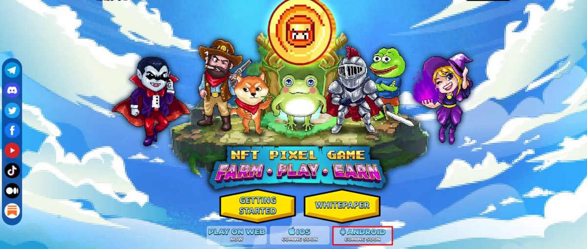 BombCryptoGame's tweet photo. 📱BOMBCRYPTO ON ANDROID MOBILE📱
Step 1️⃣: Access https://t.co/9F6QIQxadK with Android phone
Step 2️⃣: Click the Android Icon to download the game
Or click this link https://t.co/fM7JlnZHIL on Android mobile https://t.co/RJrhl21xMK