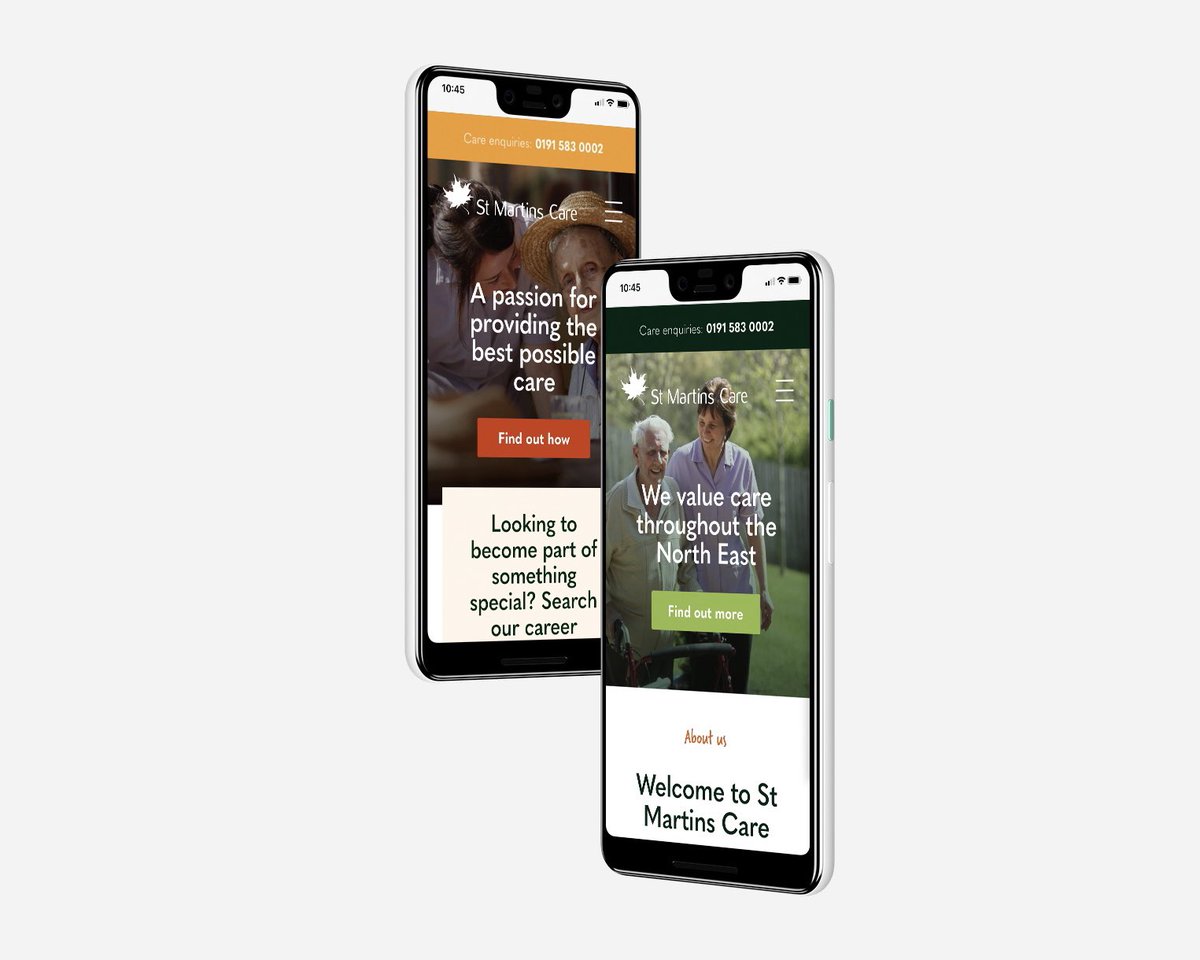 yousayjump's tweet photo. We recently worked with St Martins Care to design and develop their new website, reflecting their key focus on people-centric care and recruitment. Find out more about this project by visiting https://t.co/xxSUJxkMxr
•
•
#wesayhowhigh #graphicdesign #newcastle #northeast #tech https://t.co/FNXR3Cn3xn