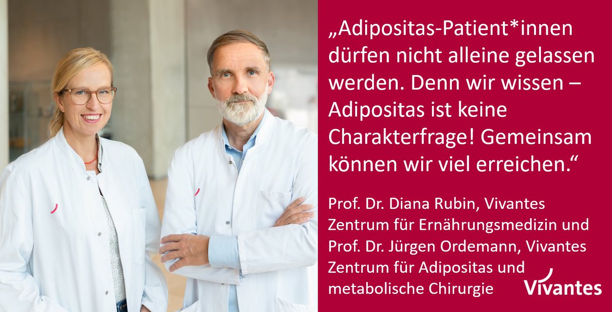 Vivantes's tweet photo. Der 4. März ist @worldObesityDay. Das Team des  #Vivantes Zentrum für #Adipositas und metabolische Chirurgie in #Berlin #Spandau setzt sich für seine Patient*innen ein - auch während der #Pandemie: https://t.co/YVdszWXfD2 #EverybodyNeedsToAct @EASOobesity #DGAV zertifiziert https://t.co/6Clgc3tvas