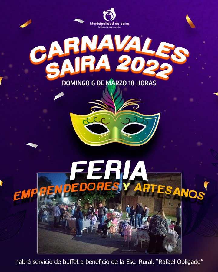 muniSaira's tweet photo. Programación 👇 https://t.co/1yjtbEfkfS