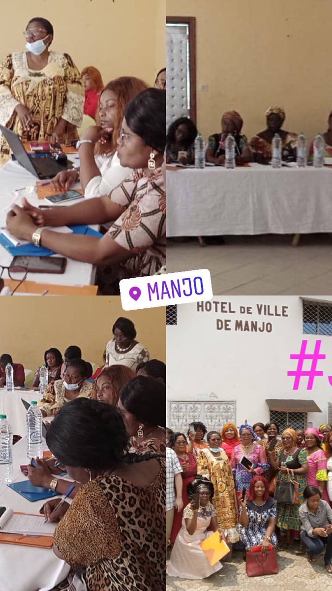 ActivSpaces's tweet photo. En prélude à la journée des droits de la femme et dans une optique d’autonomisation de celle-ci, ActivSpaces avec son partenaire #GIZPRADEC a fait une tourné dans les communes #BaréBakem, #Manjo et #Mbanga pour sensibiliser des femmes aux outils du digital pour la vente en ligne. https://t.co/J6SsNklkEV