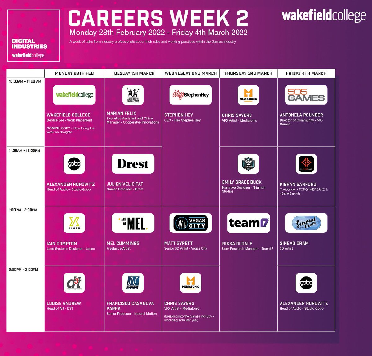 KieranSanford01's tweet image. Great session today with the students of @wakeycollege discussing careers and education within esports/gaming for their careers week. 

Thanks for having me!