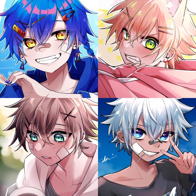 #春の創作クラスタフォロー祭り 
#絵描きさんと繋がりたい 
#絵柄が好みって人にフォローされたい 
男の子描くのが好きです!
RT♡巡回します🌟 
