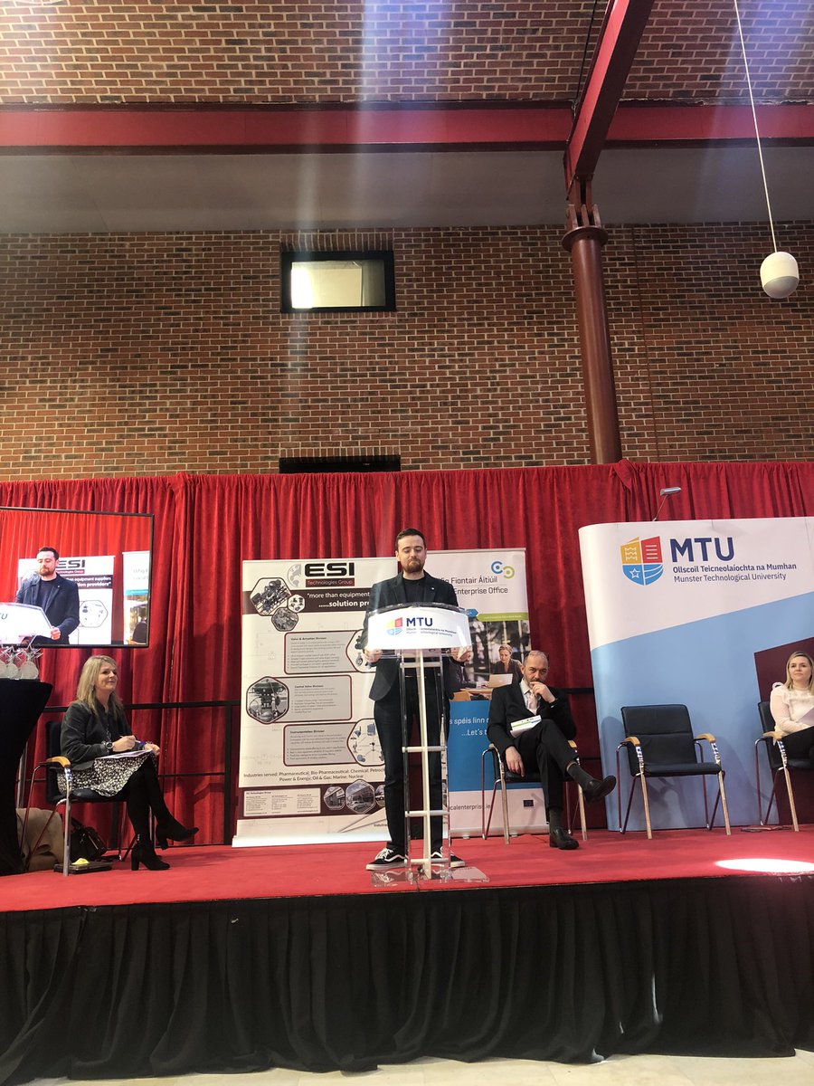 “Entrepreneurship is the path most resistant, but the most rewarding” guest speaker Stephen Downey from <a href="/Speire_ie/">Speire</a> #MTUInnovated #prizeforinnovation <a href="/MTUInnovate_/">MTU Research Innovation and Enterprise</a>