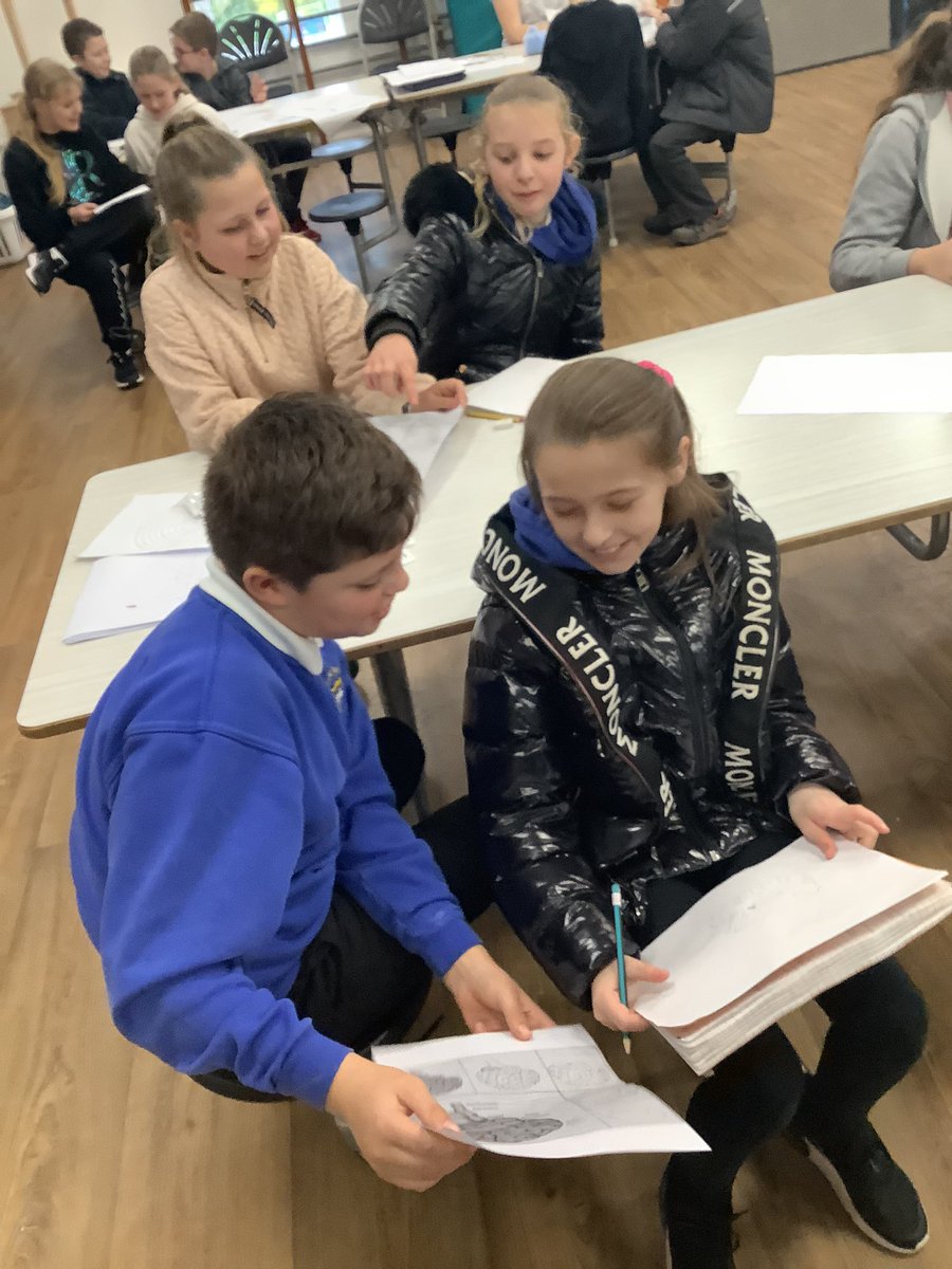 Monktonpriory's tweet photo. Class 5 and Class 6 have been using @voice21oracy techniques to assist them on their Peer Tutoring Journey. They have been discussing intelligence, qualities of a good leader and the structure of the brain. #instigator #summariser #talktokens #backtoback @SchoolsPembs https://t.co/z3T73Cr3ug