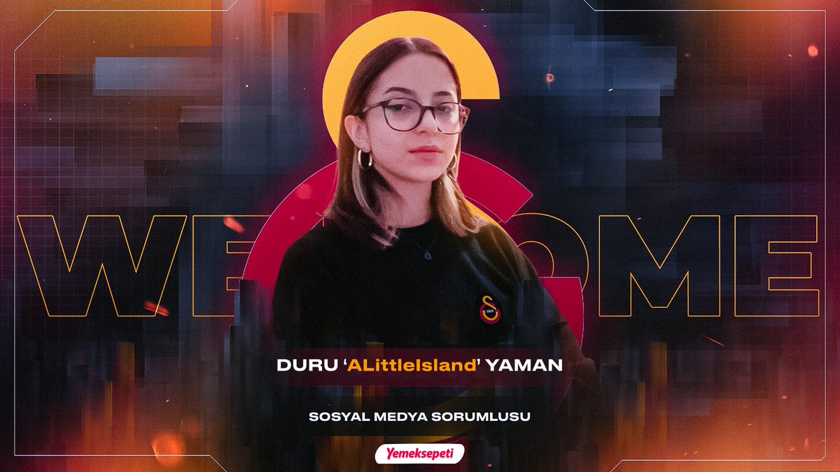 Galatasaray Espor (@gsesports) on Twitter photo Ekibimize sosyal medya sorumlusu olarak katılan <a href="/DuruSLS/">alittleisland</a>'e hoş geldin diyoruz! 🦁 🔥
#GSWIN ❤️💛 Ekibimize sosyal medya sorumlusu olarak katılan <a href="/DuruSLS/">alittleisland</a>'e hoş geldin diyoruz! 🦁 🔥
#GSWIN ❤️💛