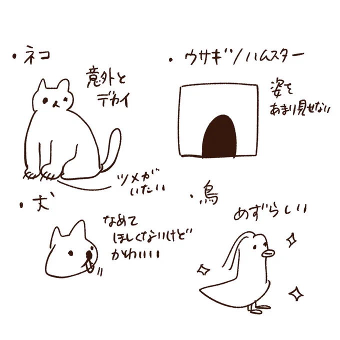 人の家のペットと触れ合ったときの気持ち 