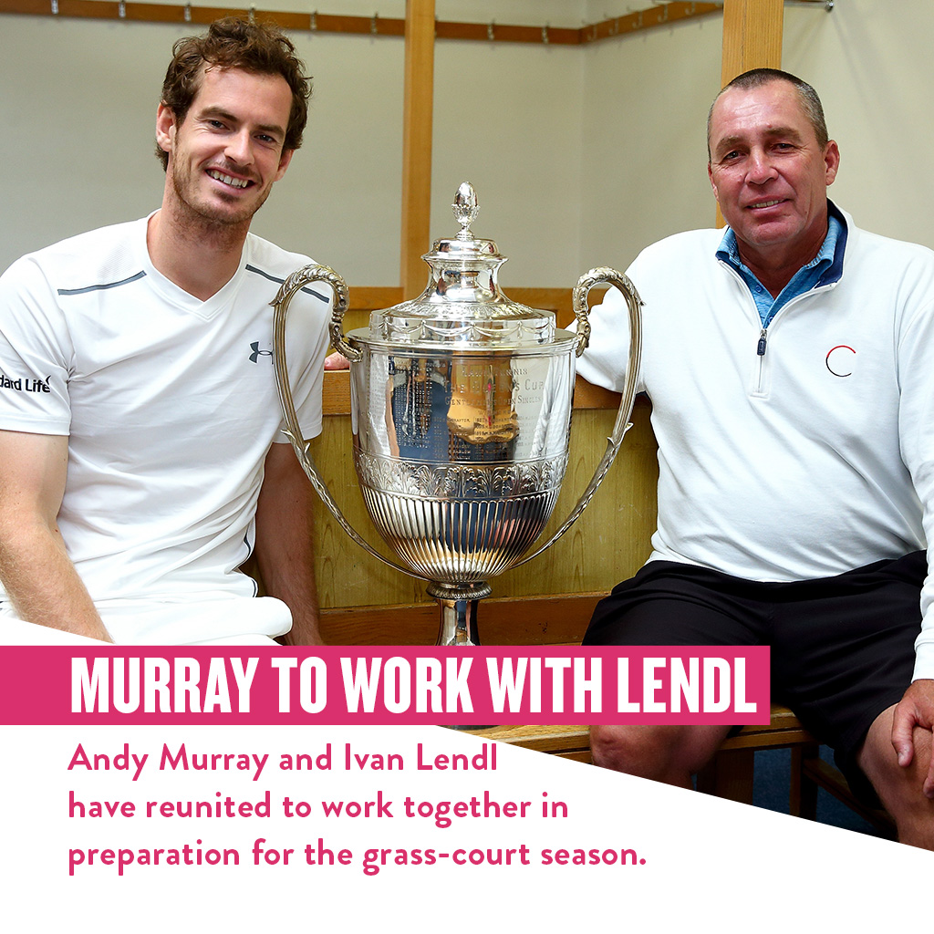 Lta Back Together Again Andy Murray Ivan Lendl T Co F95x8dpiry Twitter