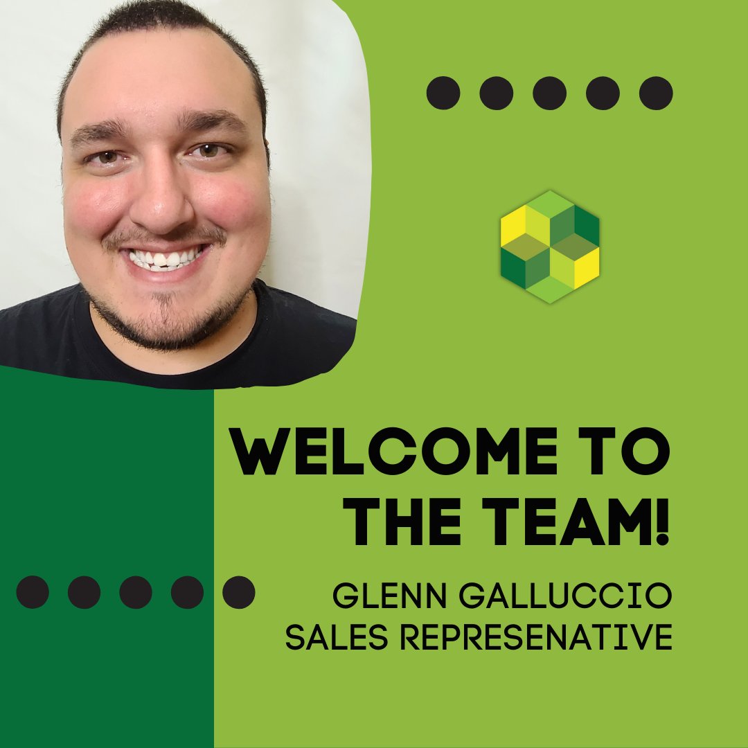 Meet the team! Glenn Galluccio is our new Sales Representative in California.  We are so happy Glenn has joined us!
