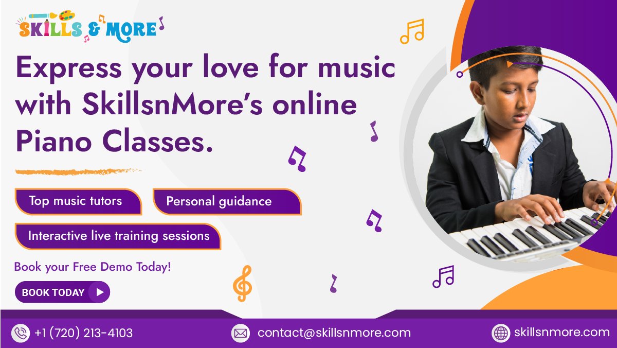 skillsnmore's tweet image. Learn Piano from the Best Music Tutors at the safety of your home!

Join today: bit.ly/35TGYao

#pianoclasses #onlinepianoclasses #pianoclass #pianolessons #pianoclassic #pianocourses  #onlinelearningplatform #musicclass #musicclasses #musiclessons #musicclassesforkids