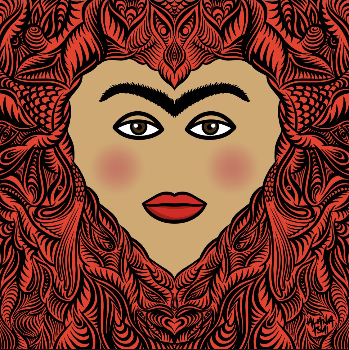 ❤️‍🔥 Can you guess who this is?

The 💋 on this Real Face is 1/1 in the series, and this famous female artist has not been minted yet!

📣 10 people to win WL2 spots by retweeting this post. Minting starts in 12 hours!

Make sure you’re also following <a href="/realfacenft/">Real Face NFT</a> &amp; <a href="/alanatsui/">Alana Tsui</a>