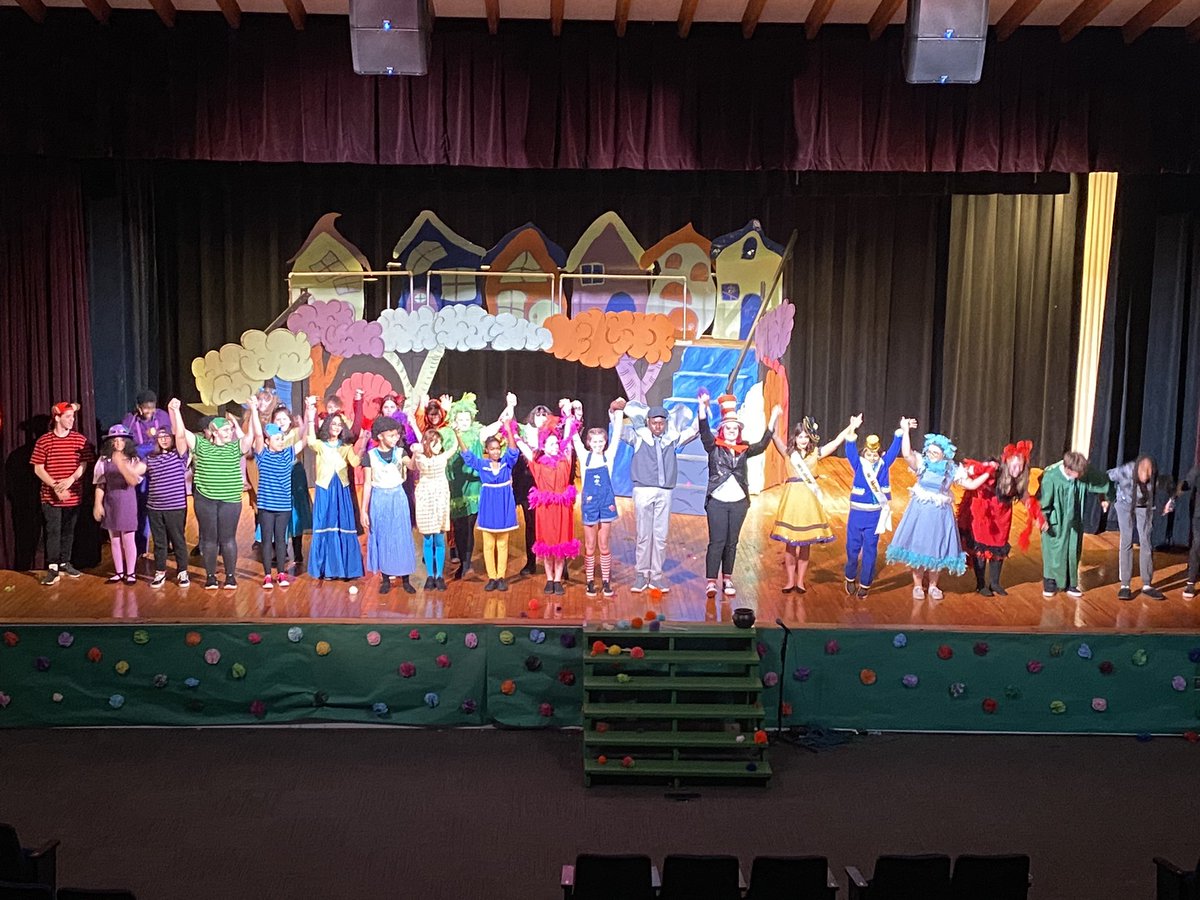 Thank you to Mr. Altenburger &amp; Media Services for helping up record our show yesterday!

The cast was SO excited to perform one more time together &amp; are thrilled to be able to look back on their hard work!

The recording will be available for purchase!💛💙 
<a href="/PembertonSchool/">Pemberton Schools</a>