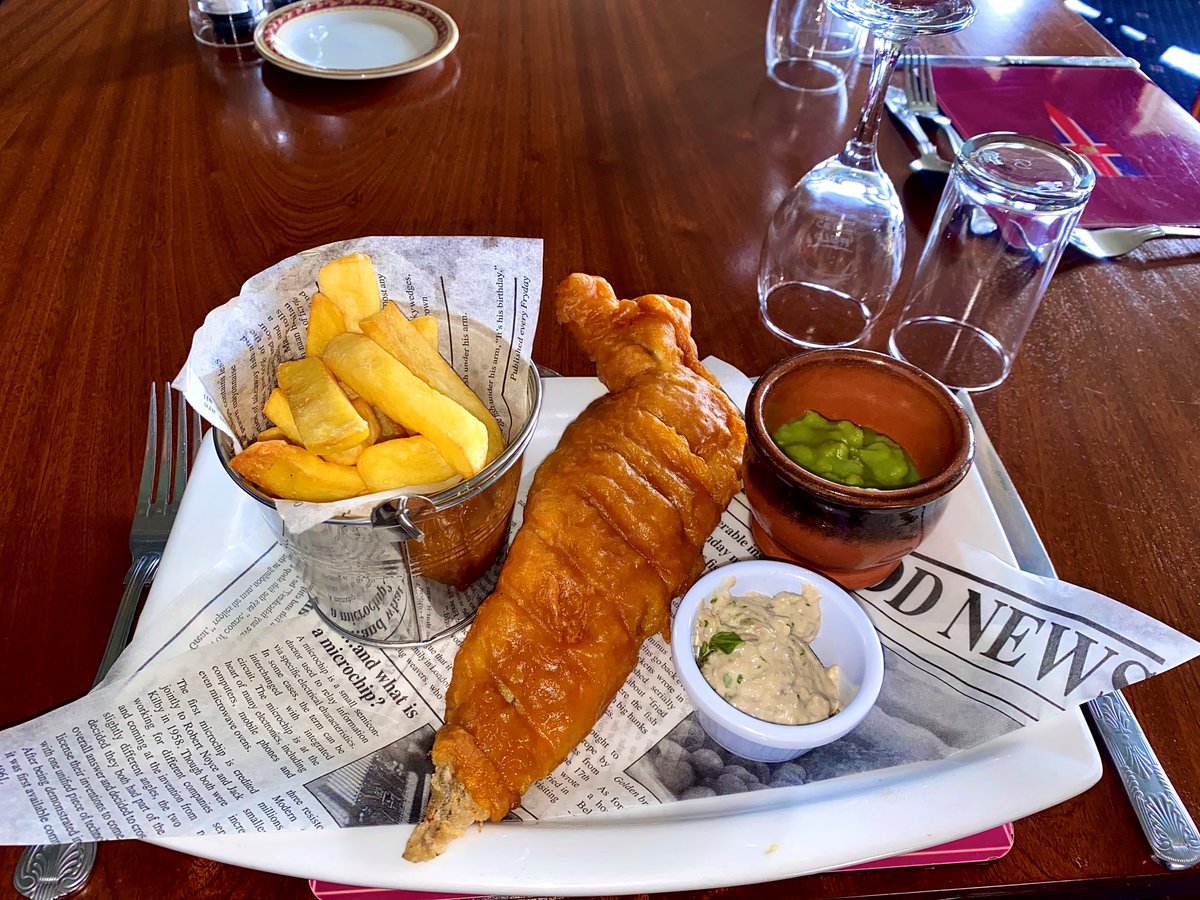 Fish and chips, every Friday at the club!