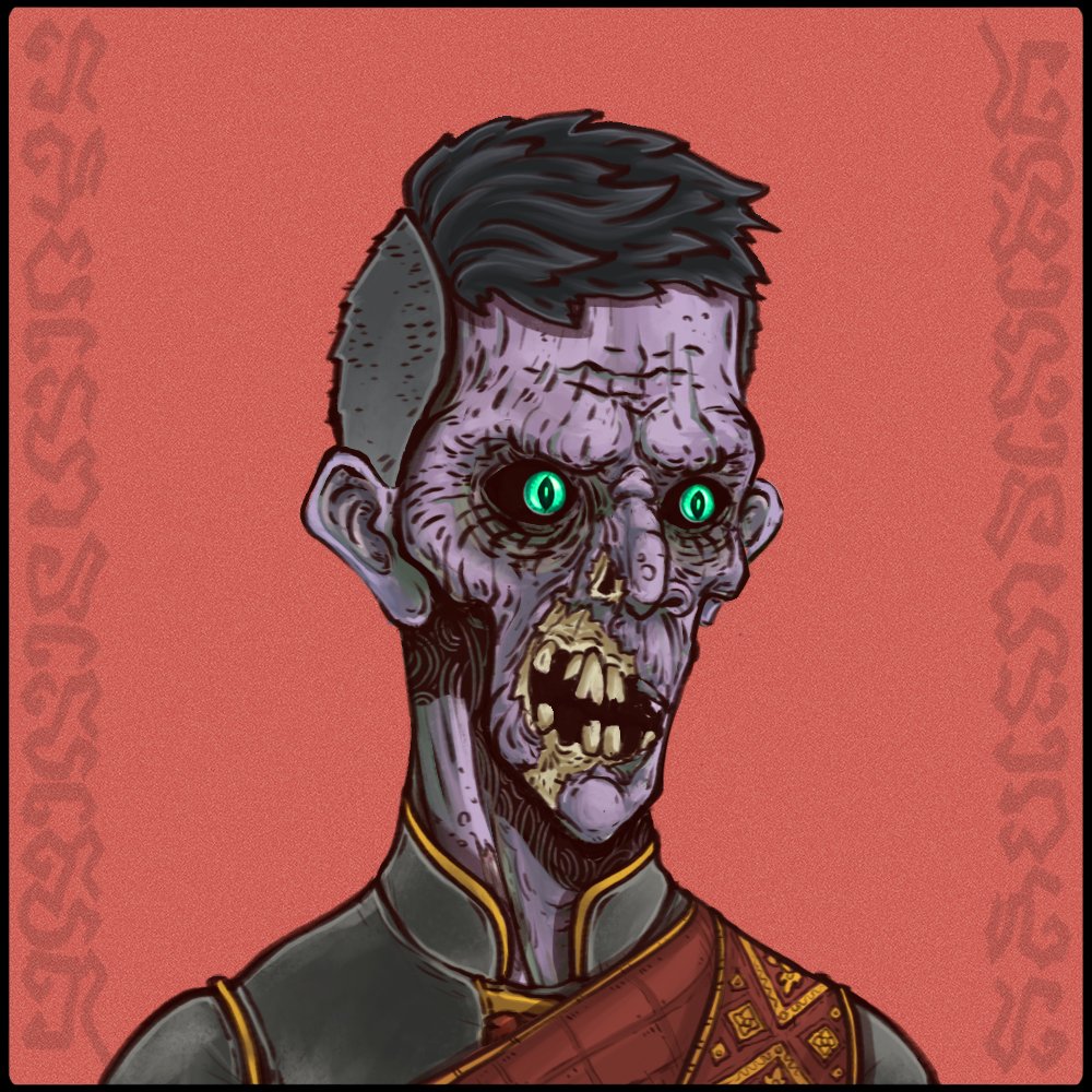 MortusNft's tweet photo. Toxicated Rotter w/ Teal Feline Eyes and Black Short Sweep (Rarity: Common)

1 of 1,000 Mortus #NFTs from the Angkorian Army dropping now at

https://t.co/4TLz0c88z5

All Mortus is 110 BUSD (Until 31 March)

https://t.co/EWu8Lbjqtb

#NFT #NFTdrop #nftcollector #nftart https://t.co/tsCmLrN8fg