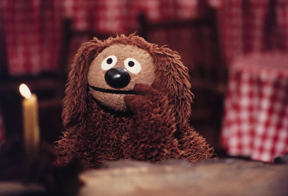 Jim Henson's Rowlf the Dog in The Muppet Movie
