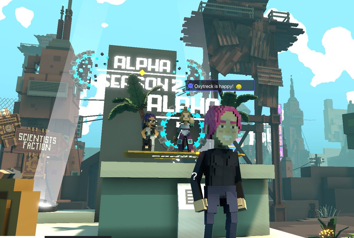 OxyTreck's tweet photo. @TheSandboxGame I just participated in the daily #SandboxAlphaS2Contest for a chance to earn up to 1,000 $SAND! Day 1 - Selfie with the S2 Alpha Pass. Check out my screenshot below! 👇 #SandboxAlphaS2 Tried to earn one on season 1. This season I am definitely getting one! https://t.co/pq7hCh8HTk