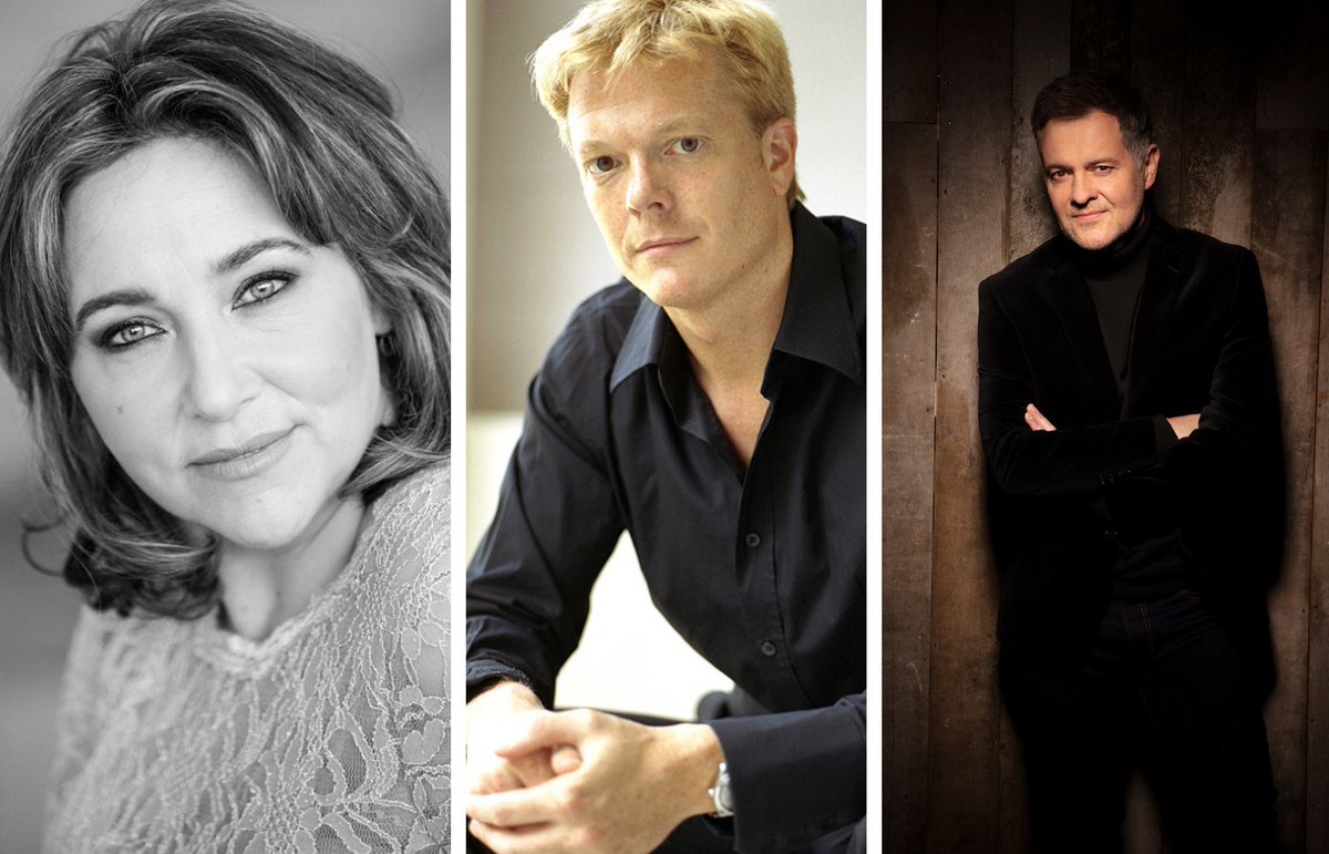 Christine Rice, @tobyspence and @markstonesinger join the Krakow Philharmonic tonight for Elgar's oratorio 'The Kingdom', in a concert that includes a fundraiser for the crisis in Ukraine. More info: filharmoniakrakow.pl/public/repertu…