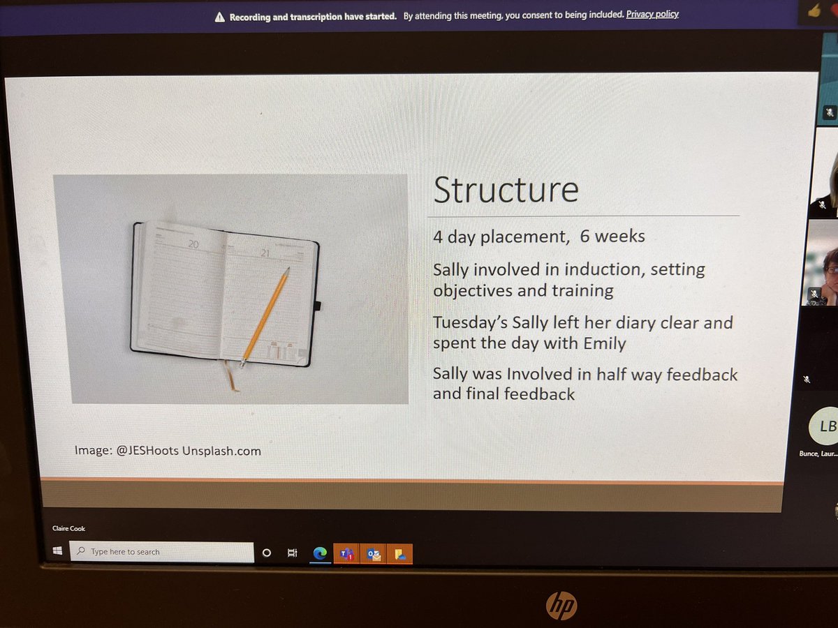 CSPSouthEast's tweet image. Interesting to consider 👇🏾so positive to hear about co-supervision on placement and how the team will work with #CPAF @thecsp @CSPsouthcentral. The key learning domains are highlighted that Sally supported @emzwinsa on placement with her! Fantastic to hear all about it 👏🏽👏🏿👏🏻