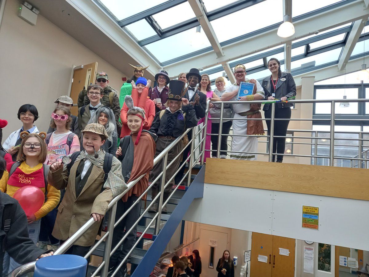 CryptLibrary's tweet photo. Congratulations to all those who dressed up yesterday for #WorldBookDay! There were some outstanding costumes! #CryptLibrary https://t.co/aldT2iVh9V