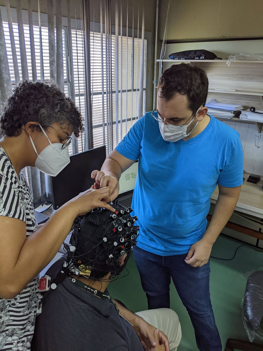 lobunicamp's tweet photo. We have new #fnirs "toys" to play with for the next few weeks in our lab: the new NIRSport 2 + wings from @NIRx_NIRS! First impressions are exciting and motivating! We will keep you posted about what is coming with @BrainSupportBR https://t.co/bjLvnmjkFJ