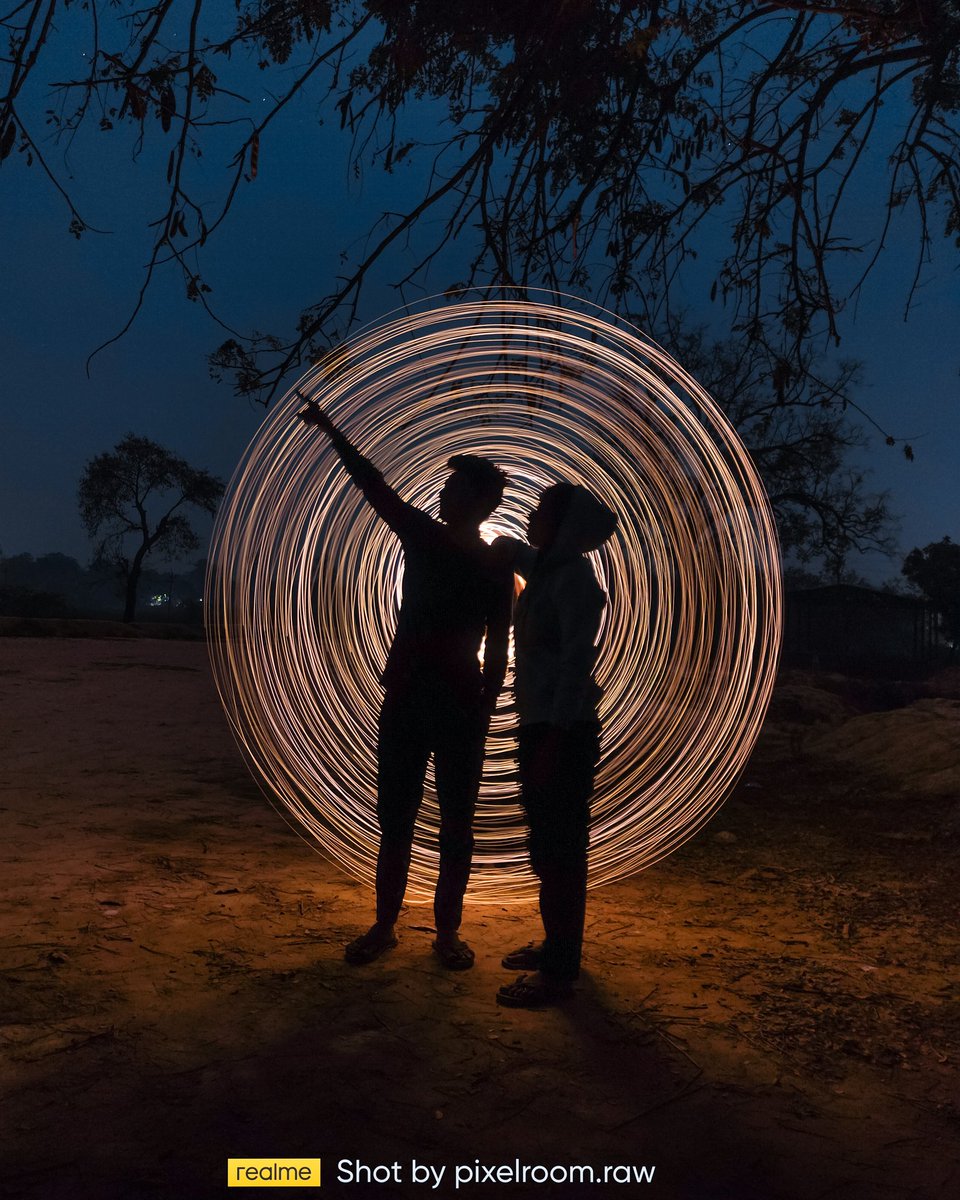 Fairy Light painting using a smartphone.

@realmeflex <a href="/realmeCreators/">realme Creators Hub</a> <a href="/realmeIndia/">realme</a> <a href="/realmeglobal/">realme Global</a> 

#shotonrealme #shotonphone 
#mobilephotography #longexposure 
#photography