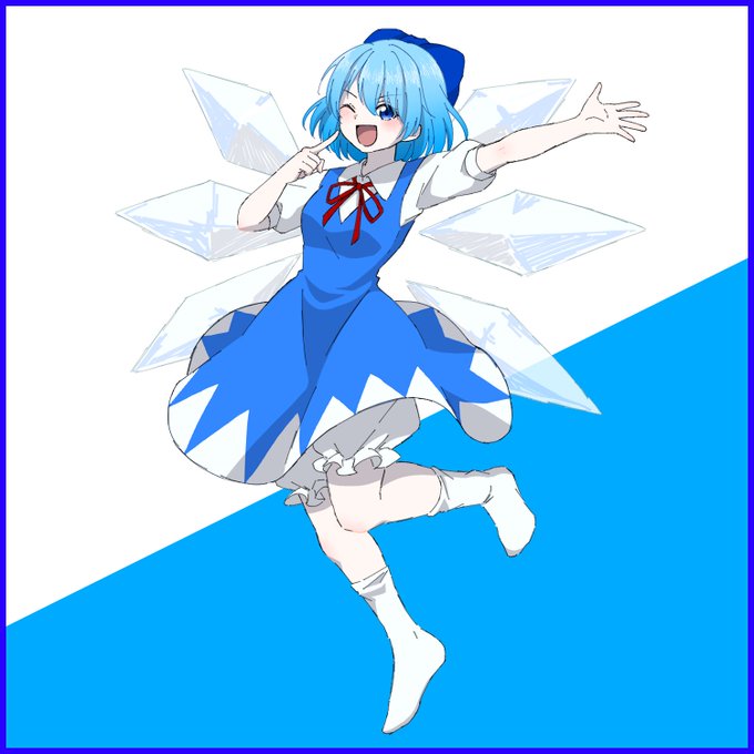 氷の妖精のtwitterイラスト検索結果