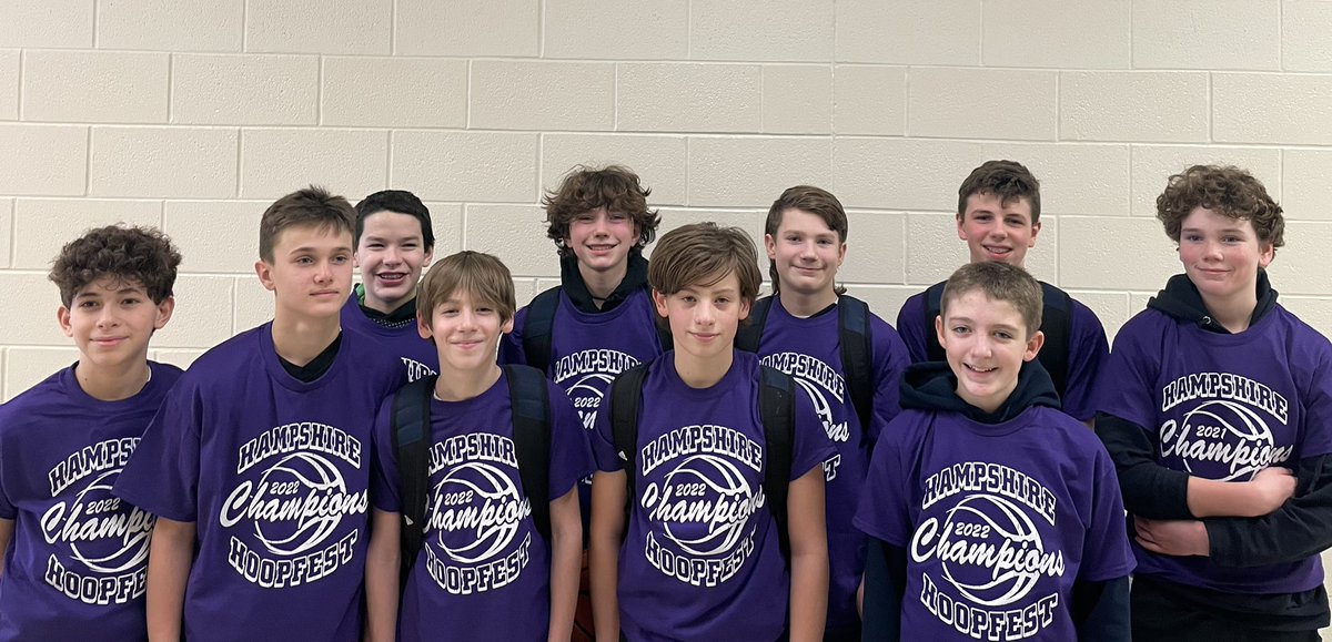 CLC 7th Grade Feeder took home the title at the Hampshire HoopFest last weekend. All 3 levels will be participating at Huntley this weekend to end the Feeder season!