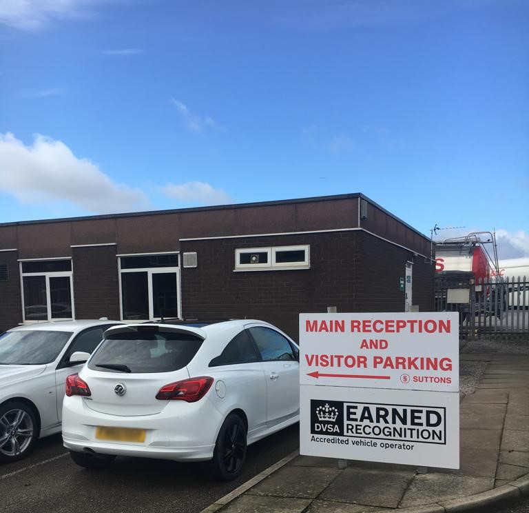 SuttonsGroup's tweet photo. We have recently installed DVSA Earned Recognition signage at Suttons Tankers offices and depots across the UK.
#safety #earnedrecognition #safety #logistics https://t.co/EQ0KcrOIrX