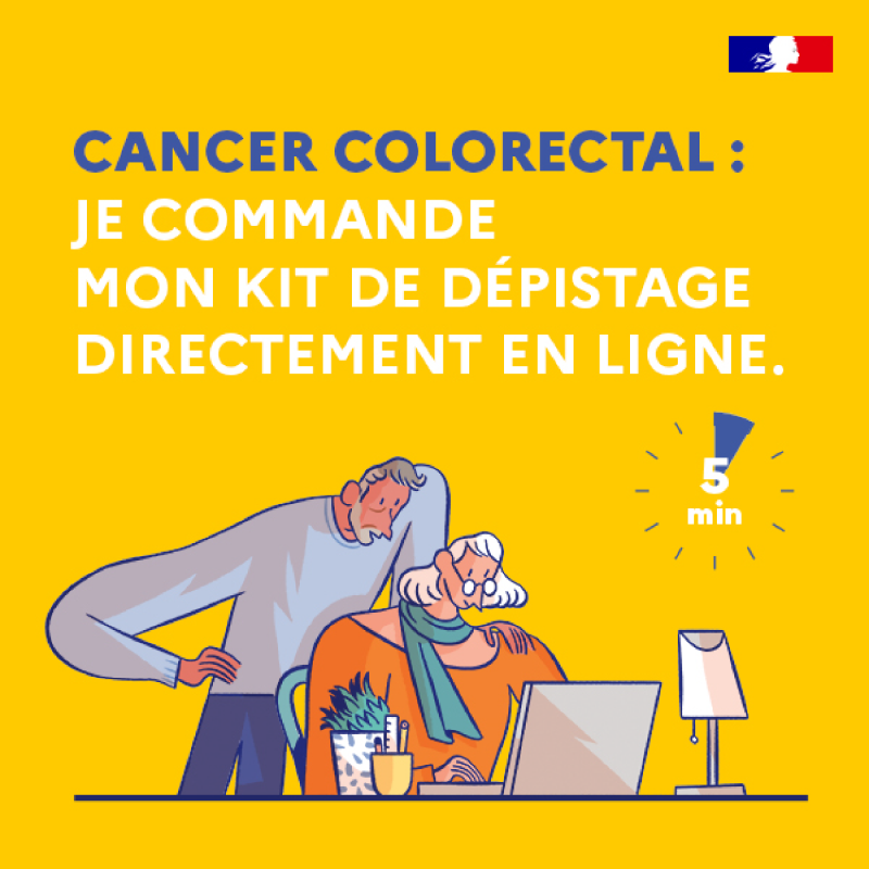 Sante_Gouv's tweet photo. #Dépistage |🔍Chaque année, en France, plus de 2,5 millions de personnes réalisent un #dépistage du #cancer colorectal. 

👉Il est désormais possible à toute personne éligible de recevoir gratuitement un kit de dépistage à domicile✅ 

@Institut_cancer @Assur_Maladie