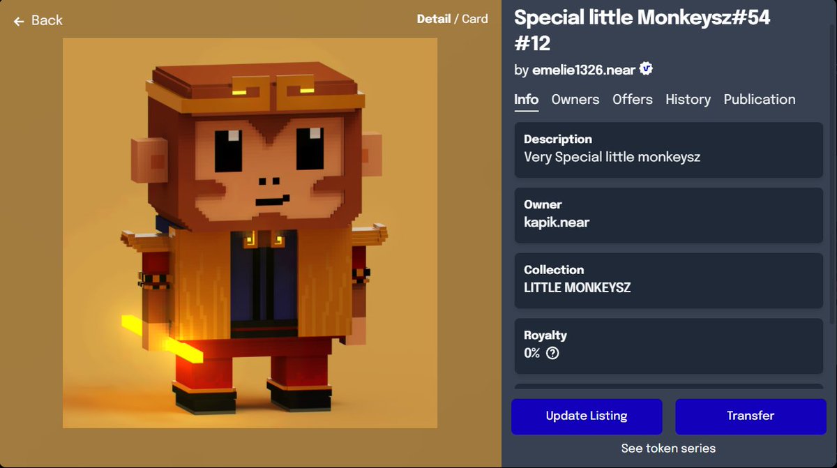 Let´s giveaway today my cute "Little Monkeysz" 😍
Be active guys, I do support you always when it´s possible and want to have at least participation feedback 💘
Simple rules:
- Like and RT ✅
- Follow me and <a href="/YoshikoNeko1326/">emelie1326.near</a>
- Mention your 3 favourite #PARASnft artists 🥰
48h