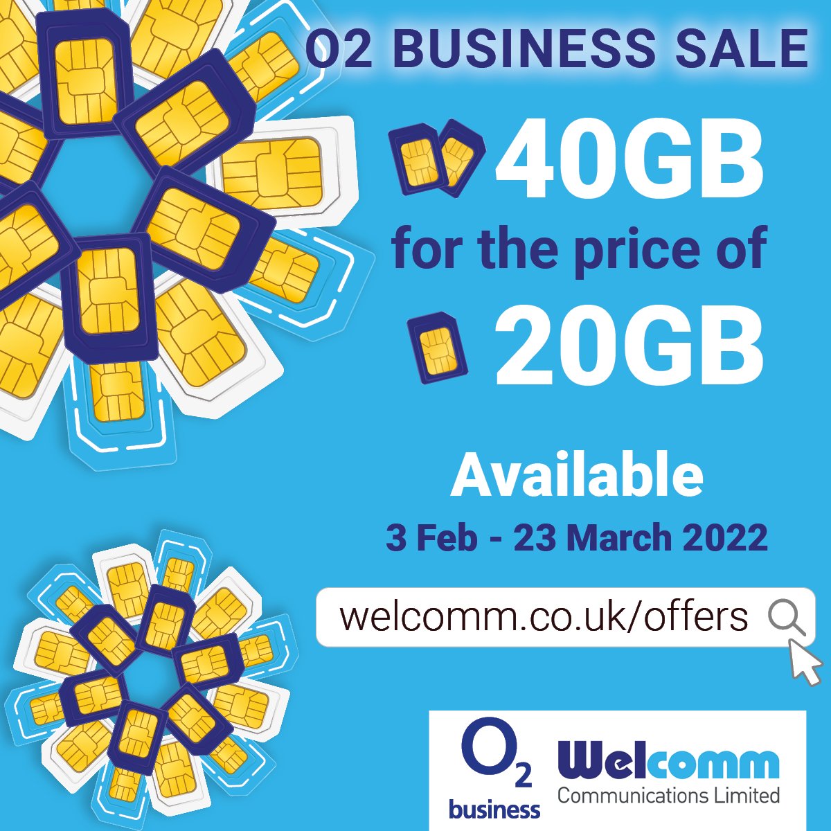 WelcommComms's tweet image. Spring cleaning your business #Mobile contracts this March? 🌸We’re offering some incredible double data deals in our ongoing #O2Business sale!

To view our best offers, or to request a competitive quote, visit: welcomm.co.uk/offers 

#O2Partner #Sale
