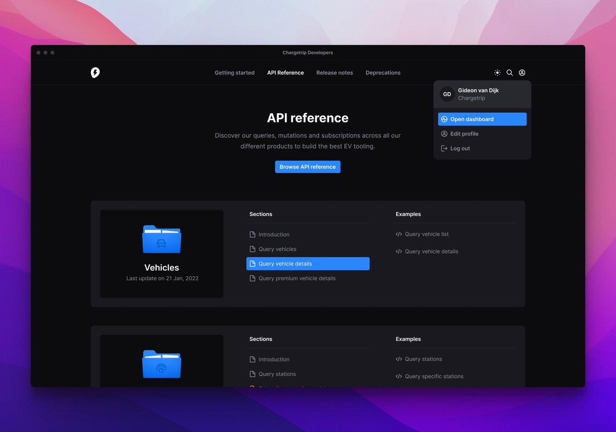 Wouter_125's tweet photo. Work in progress; Chargetrip developer documentation iteration.❤️‍🔥 https://t.co/NCnfFWPnsl
