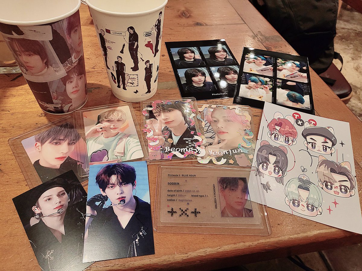 仕事終わりにグルムとヨルムに✨
フォトマチック素敵～！
TXT三周年おめでとうございます🎉

#TXT 
#Love_3niper_TXT
#3주년도_모아저격_성공