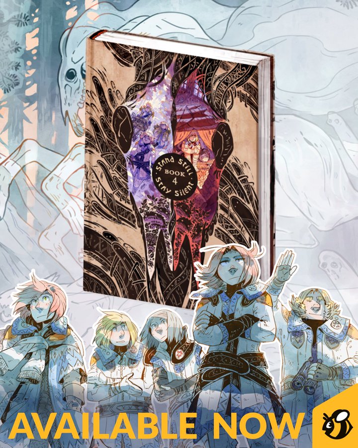 The Kickstarter for volume 4 of SSSS is currently underway (run by Hiveworks Comics) and will continue to March 27th:
kickstarter.com/projects/hivew…