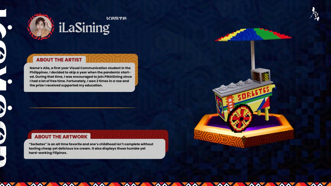 SandboxAcademy_'s tweet photo. 🚨PINASining Collection Drop🚨

Grab this Rare NFT by @iLaSining  🙌
▶️https://t.co/DcE6FDGNzW only 200 assets minted 198 assets remaining✨

Learn more about this talented bunch here: https://t.co/kxkFIW6vwT

#CryptoArtPH #Web3PH #VoxelArt #NFTartists  #BlockchainSpace #Sandbox https://t.co/lv9kb1wL0Z