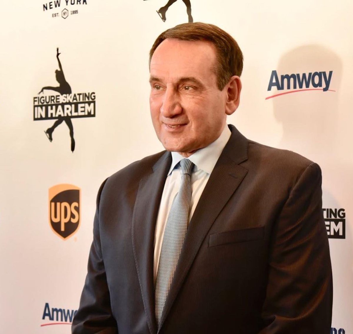 NYCRobyn's tweet photo. #fridayflashback in honor of #CoachK @DukeMBB supporter of @FSinHarlem #basketball https://t.co/Kcp1d3rOAv