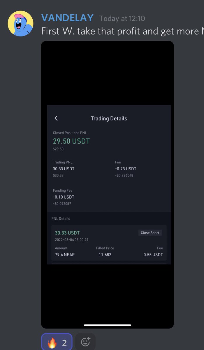 TheCryptoKazi's tweet photo. My $NEAR swing trade printed profits! 🔥💎

We’re still holding, hoping for this to be a great trade 👀💰 https://t.co/3jlR1YWzco