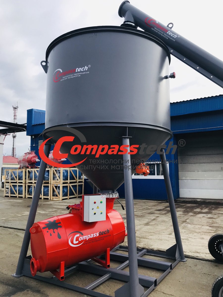 CompassTechRU's tweet image. Мобильные силоса для хранения сыпучих материалов с насосами УПЦ производства Compasstech.

Mobile silos for bulk materials storage along with UPC pneuma-pumps by Compasstech.
#пневмотранспорт #монжус #упц #силос #проектирование #materialhandling #silos #pneumaticpump