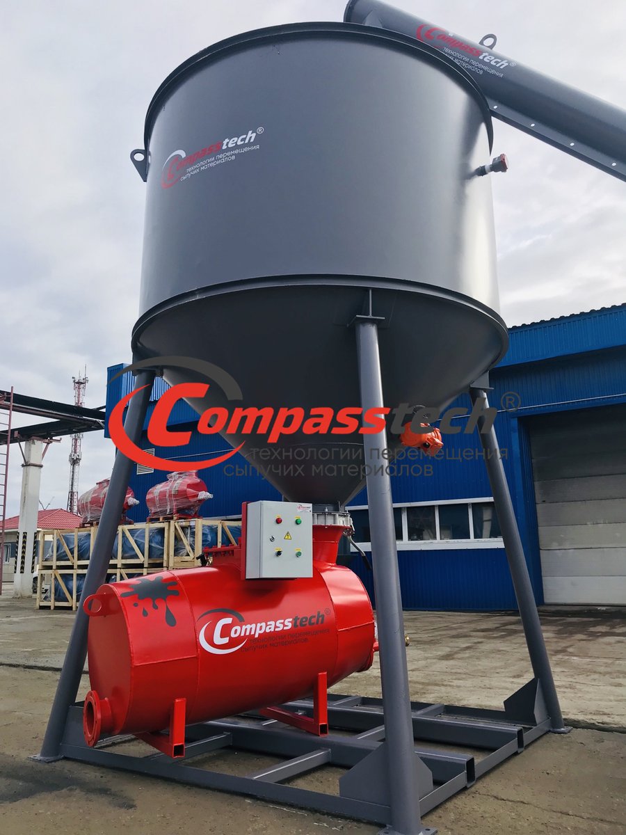 CompassTechRU's tweet image. Мобильные силоса для хранения сыпучих материалов с насосами УПЦ производства Compasstech.

Mobile silos for bulk materials storage along with UPC pneuma-pumps by Compasstech.
#пневмотранспорт #монжус #упц #силос #проектирование #materialhandling #silos #pneumaticpump