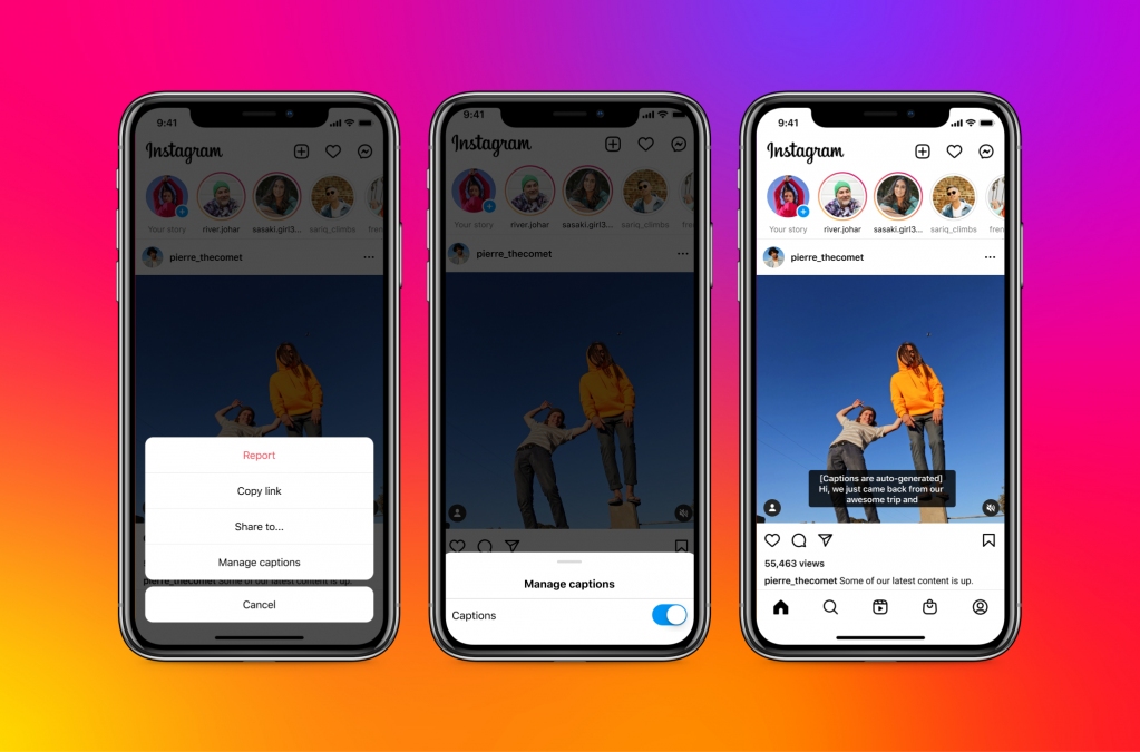 🆕 #Instagram abilita l'auto-generazione dei sottotitoli per i video nel feed, disponibili anche in italiano: per il momento si possono attivare dalle impostazioni avanzate in fase di pubblicazione del video. 

#socialmedianews #InstagramNews #accessibilità #accessibility