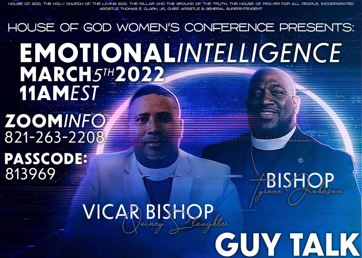 Houseofgodinc's tweet photo. Men’s Seminar. 3/5 11:00am-12:30pm EST via ZOOM. 

2022 International Women’s Conference
President: Minister Julia Johnson

🔵To contribute:
✅ CASH APP - $House866 
✅ PayPal - finance@houseofgod.org
✅ Venmo - @HouseOfGodInc
✅ Zelle - finance@houseofgod.org https://t.co/NAdIpnELTu