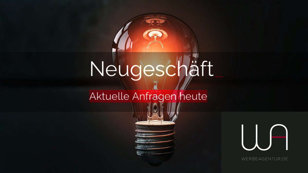 WerbeagenturDe's tweet photo. Wir haben wieder neue Anfragen für Agenturen
https://t.co/upxpUHWkql https://t.co/xv1UcOB8dx